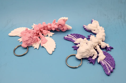 Dragon Heart Keychain